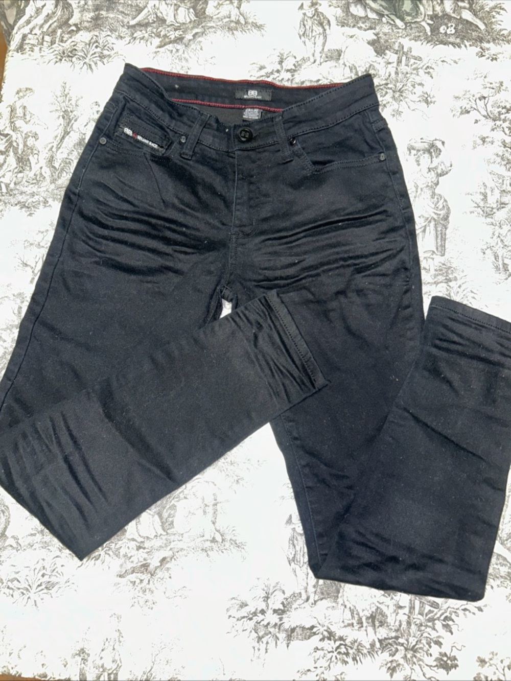 Benjamin black mens skinny jeans size 29x30